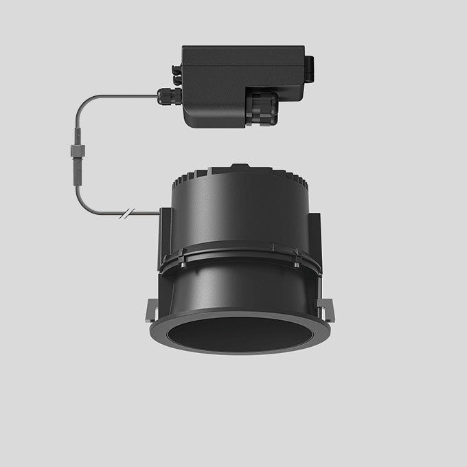 BEGA LED-Einbaustrahler 34,4W Konv DALI 24723K3 1LED graphit 3000K ws 3192lm mt