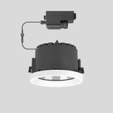 BEGA LED-Einbaustrahler 36,7W Konv DALI 24764WK3 1LED ws 3000K ws 4395lm ws mt