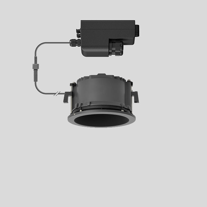 BEGA LED-Deckeneinbauleuchte 34,4W 4000K 24875K4 2606lm graphit Konv DALI