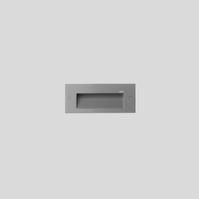 BEGA LED-Orientierungsleuchte 5W 290lm 24879A 3000-4000K si Konv IP65 Lamelle
