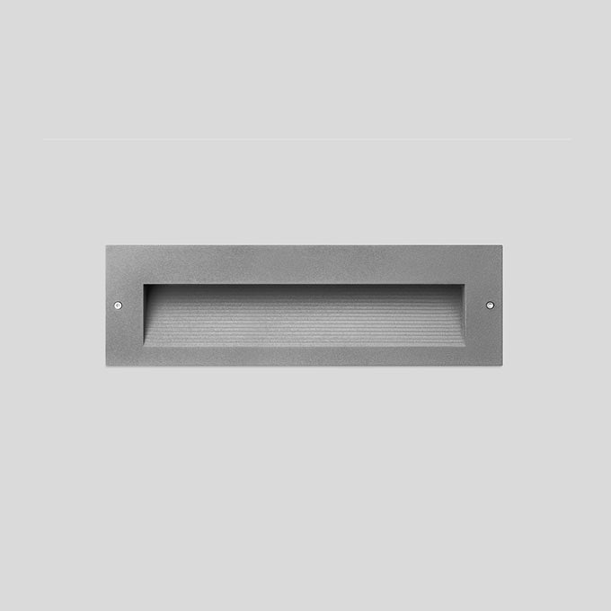 BEGA LED-Orientierungsleuchte 18W 1300lm 24883A 3000-4000K si Konv IP65 Lamelle