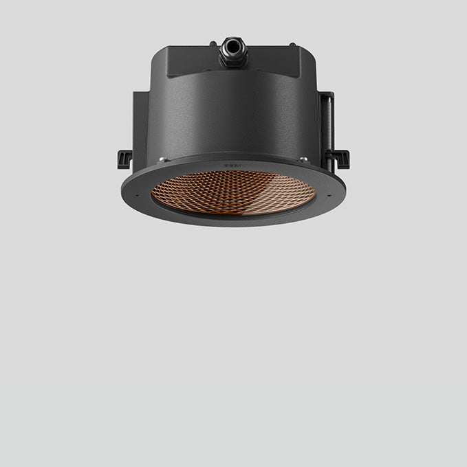 BEGA LED-Einbaustrahler 19,3W Konv DALI 24978K3 1LED graphit 3000K ws 1889lm mt
