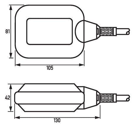 DOEPKE Schwimmerschalter 3m 230V IP68 Champ 1 GS-L 03 m 10A horiz.Mont