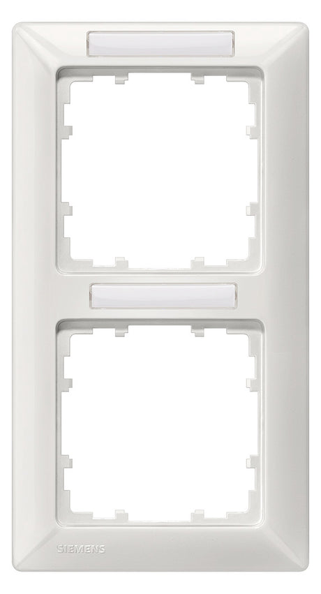 SIEMENS Rahmen 2f ti-ws glz vert BSF Kst DELTAline 5TG2552-2