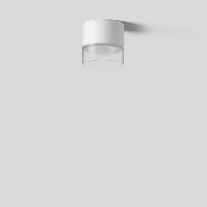 BEGA LED-Anbaustrahler 7,2W Konv 1LED ws 25035WK3 3000K ws 733lm ws mt Alu IP65