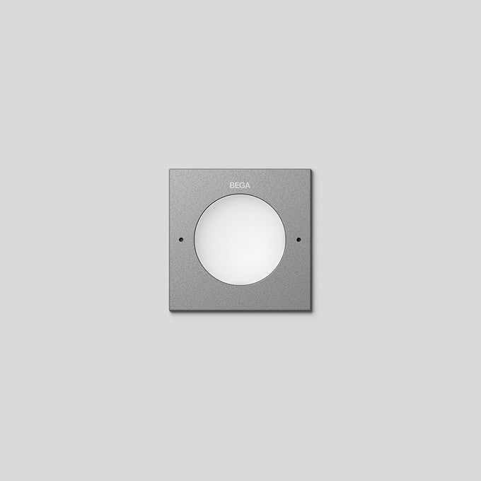 BEGA LED-Orientierungsleuchte 1,3W 3000K 25071AK3 50lm si Konv IP65 Scheibe