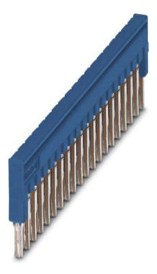 PHOENIX Querverbinder 20p bl steckb isol FBS 20-3,5 BU 17,5A m.Berühr.schutz