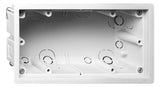 GIRA Hohlwanddose 155x84x60,5mm Kst IP20 E22 289700 rechteck Ausbrechöffnung