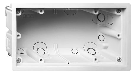 GIRA Hohlwanddose 155x84x60,5mm Kst IP20 E22 289700 rechteck Ausbrechöffnung