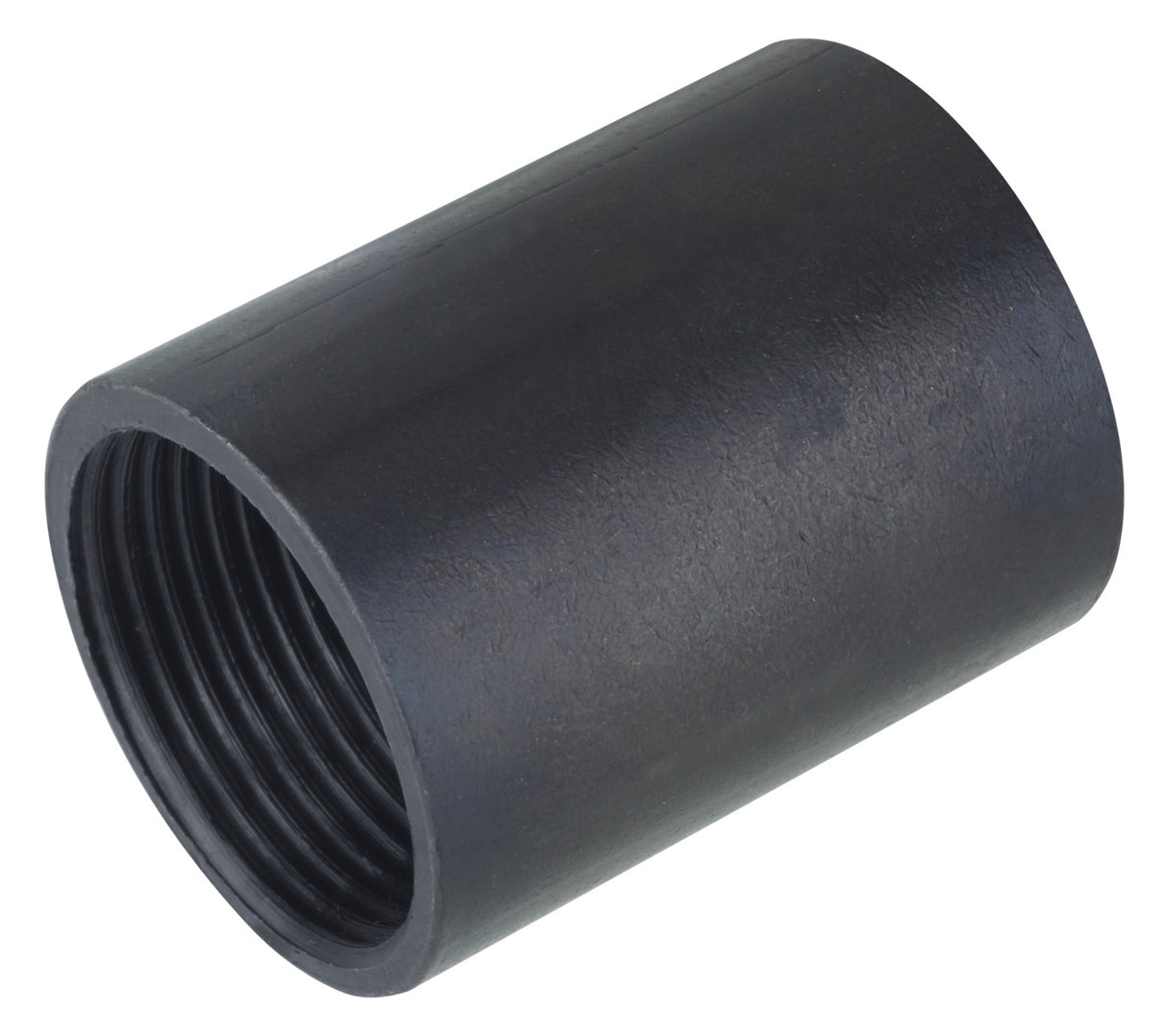FRÄNKISCHE Stahl-Gewindemuffe Metall hfr SM-E 32 brüniert  32mm brün sw