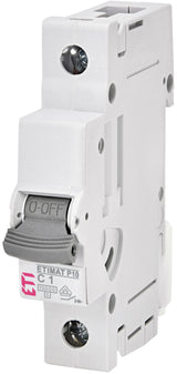 ETI Leitungsschutzschalter UC C 1A 1p ETIMAT P10 1p C1 400V 1TE 50Hz IP20