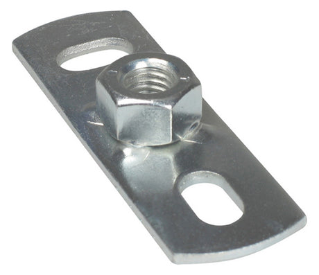 WALRAVEN Grundplatte 670 ev IG M8 L: 80 4-fach angeschw. Mutter