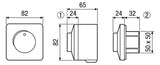 MAICO Drehzahlsteller AP ws 10V 1ph IP54 ST EC 010 stufenl Schaltkont RAL9010