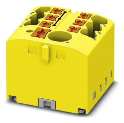 PHOENIX Verteilerblock 0,14-2,5qmm 7kl PTFIX 6/6X2,5 YE 1Etage ge 24A