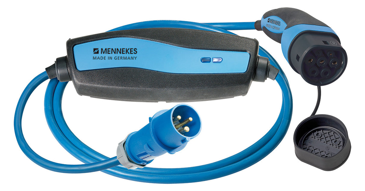 MENNEKES eMobil E-Mobility Ladeleitung Ladekabel Mode 2 Typ 2 16A 8m VDE AC 1-p