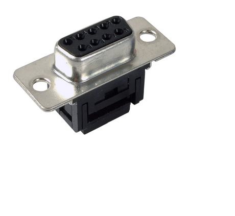 DSub Buchse, Schneid-Klemme, flache Bauform, EDFF 09 LPIII/Z - 29010.1