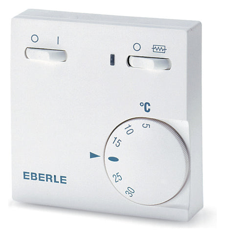 EBERLE Raumthermostat 230V 10A Öffner RTR-E 6181 IP30 Bimetall