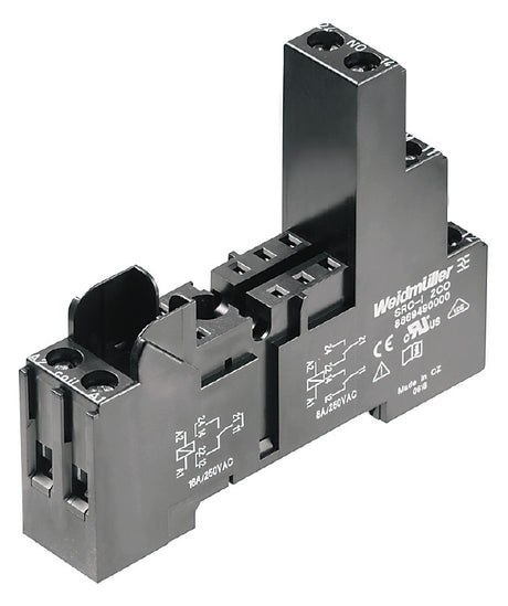 WEIDMÜLLER Relaissockel TS35 Schraub SRC-I 2CO 8Pins 15,8x77x61,5mm