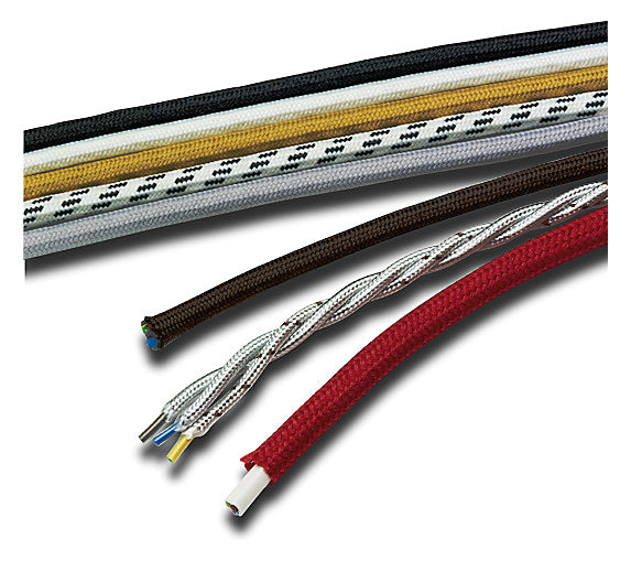 HOUBEN Textilleitung PVC 3x 0,75 sw/ws H03RT-F 992933 R50 Farbe 0-60°C