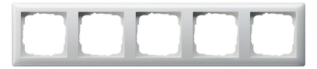GIRA Rahmen 5f rws glz Kst f.GEB-K Standard 55 021503