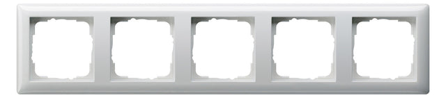 GIRA Rahmen 5f rws glz Kst f.GEB-K Standard 55 021503