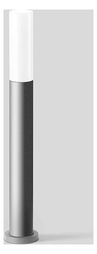 BEGA LED-Pollerleuchte 4,8W IP65 3000K 77236AK3 450lm si Alu Gl_opal
