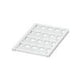 PHOENIX Klemmenmarkierung ws RM=10mm UCT-EM (15X10) unbedr horiz/vert