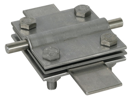 DEHN SE Kreuzverbinder V4A unbeh  10mm KS 7.10 7.10 FL40 ZP V4A Sechskantschrau
