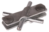 DEHN SE Kreuzverbinder ST f/vz  10mm SVK 7.10 7.10 FL40 STTZN Sechskantschrau