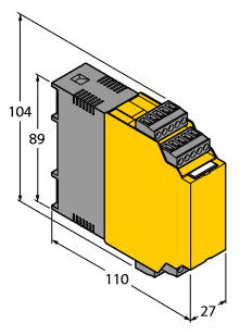 TURCK Drehzahlwächter 20-250V UC 40-70Hz IM21-14-CDTRI einkanal Drehzahlüberw