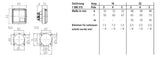 MENNEKES CEE-Steckdose 5p 32A 6h 400V/rt Cepex 4263 IP44 UP Schraubkl Kst
