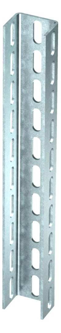 BETTERMANN U-Profilschiene ST D4mm US 7-Serie US 7 600 FT 6000x70x50mm