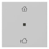 GIRA Tastwippe KNX gr mt Kst Thermopl 1f System 55 5106015 Bussystem KNX-RF (Funk