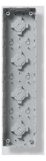 SIEDLE Gehäuse 4f UP gr Kst 100x400x50mm GU 611-4/1-0