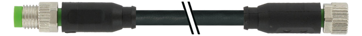 MURR Sensor-Aktorkabel 3p 0,4m M8 Male 7000-88005-6300040 ger M8 PUR hfr