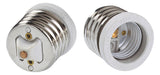 BACHMANN Reduktionsfassung gr E27 730.008 Schraubbef Porzellan