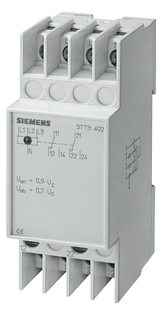 SIEMENS Spannungswächter 230V AC 5TT3402 230-400V 3ph-Unterspg