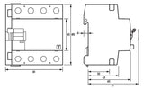 DOEPKE FI-Schutz mit Zusatz 4p 440V 16A DFS4 016-4/0,03-B SK NA 0,03A NOT-AUS B