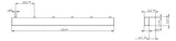 SIEMENS Sammelschiene 63A lamelliert 5ST3615-1 216x9,5x15,2mm