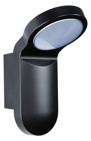ESYLUX LED-Wandanbauleuchte 10W 3000K sw OL/AOL OL WL 100 OP 900 830 BK 850lm