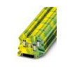 PHOENIX Schutzleiter-Reihenklemme gn/ge UT 4-TWIN-PE 0,14-6qmm 1Etage TS35