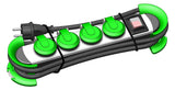 ELEKTRA Steckdosenleiste 4-fach mit Schalter IP44 SL-base4