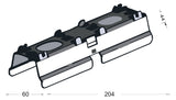 REGIOLUX Kupplung/Verbinder ger gr ST SDTVL me L205mm B56mm H44mm