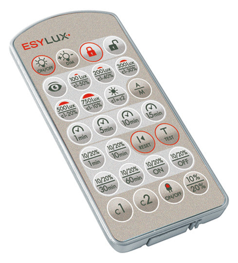 ESYLUX Handsender si Zubehör Zubehör REMOTE CONTROL PDi DALI