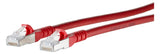 METZ CONNECT Patchkabel Cat6A 2m rt RJ45 1308452066-E S/FTP AWG26 1:1