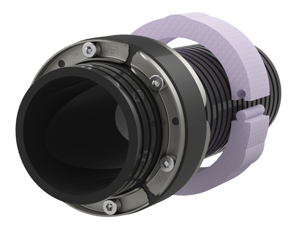 Hauff WRD200 1x160 b80 A2/EPDM Wellrohrdichtung für KABULFEX DA 160 | 1610200160