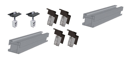 Sonnenkraft SK-AluFix 0 für 1x PV black | 4178
