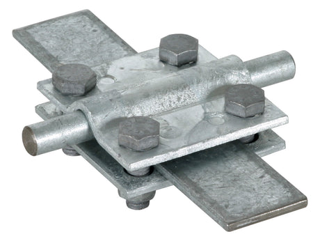 DEHN SE Kreuzverbinder ST f/vz  10mm KS 8.10 FL30 STTZN Sechskantschraube