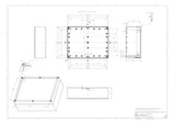 SPELSBERG Leergehäuse ST/Kst IP67 geschl TG PC 3023-11-o B302xH232xT110mm