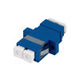 RUTENBECK LWL-Kupplung LC-D LC-D SM Kst LC-D Kupplung OS2 blau Keramik bl